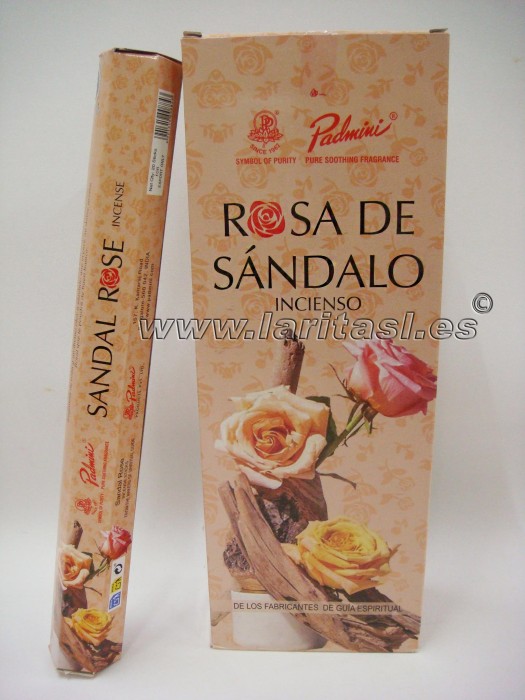 Incenso Padmini Sandal Rose 20g (6x20gr)